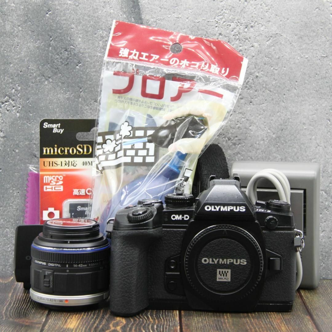 OLYMPUS - Wi-Fi内蔵☆ オリンパス OLYMPUS OM-D E-M1 レンズセットの