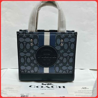 美品　COACH バレエシューズ　シグネチャー　馬車金具　24 異素材　レザー