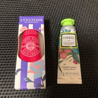 ロクシタン(L'OCCITANE)のロクシタン ハンドクリーム10ML 未使用1本&オマケ1本(ハンドクリーム)