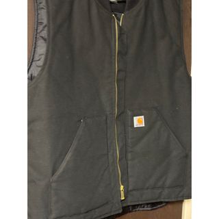 カーハート(carhartt)のcarhartt ダックベスト　カーハート　XL 古着　(ベスト)