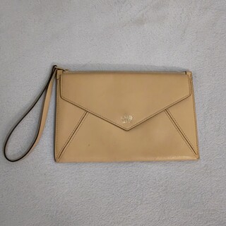 デルヴォー(DELVAUX)のDelvaux ウォレットバッグ　ポーチ　ベージュ(その他)