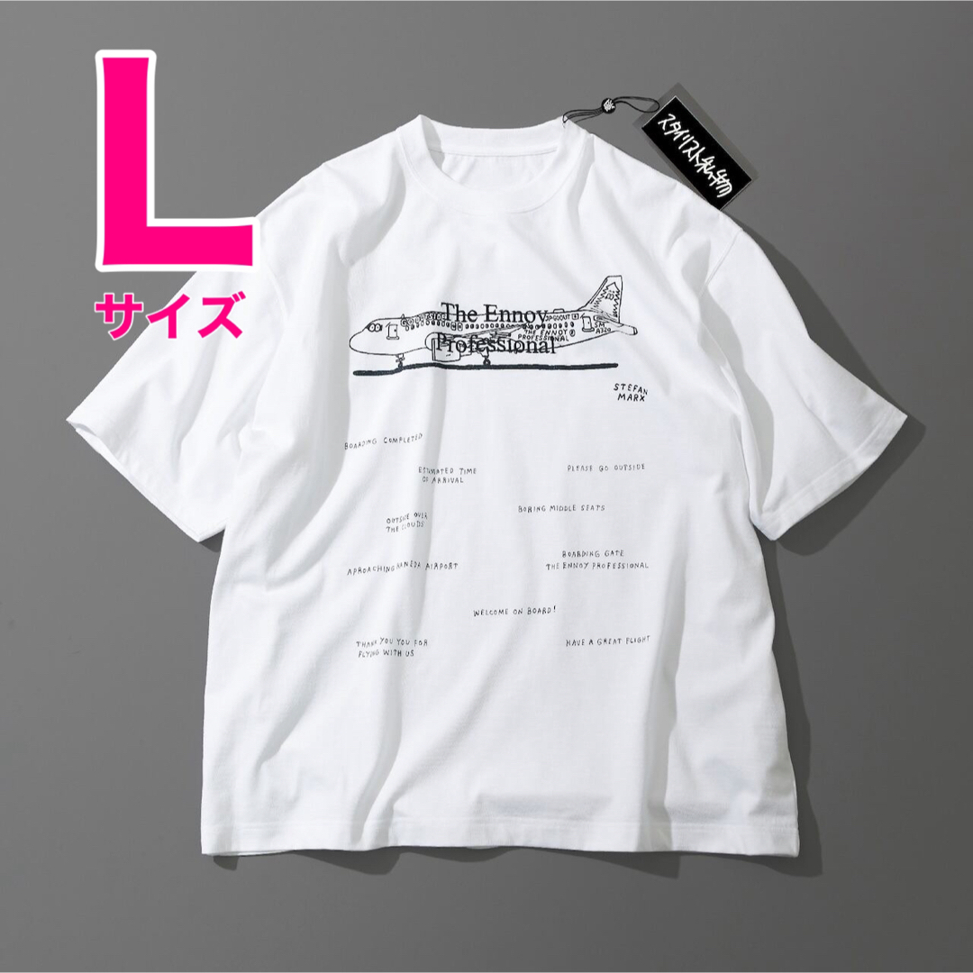 Lサイズ【新品】Stefan Marx T-SHIRT Tシャツ ennoyメンズ