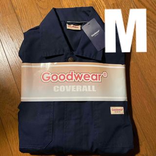 GOOD WEAR - Goodwear グッドウエア カバーオール つなぎ ネイビー M 新品未使用