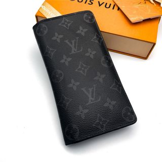 ルイヴィトン(LOUIS VUITTON)の【超極美品】ルイヴィトン モノグラム エクリプス ブラザ 長財布(長財布)