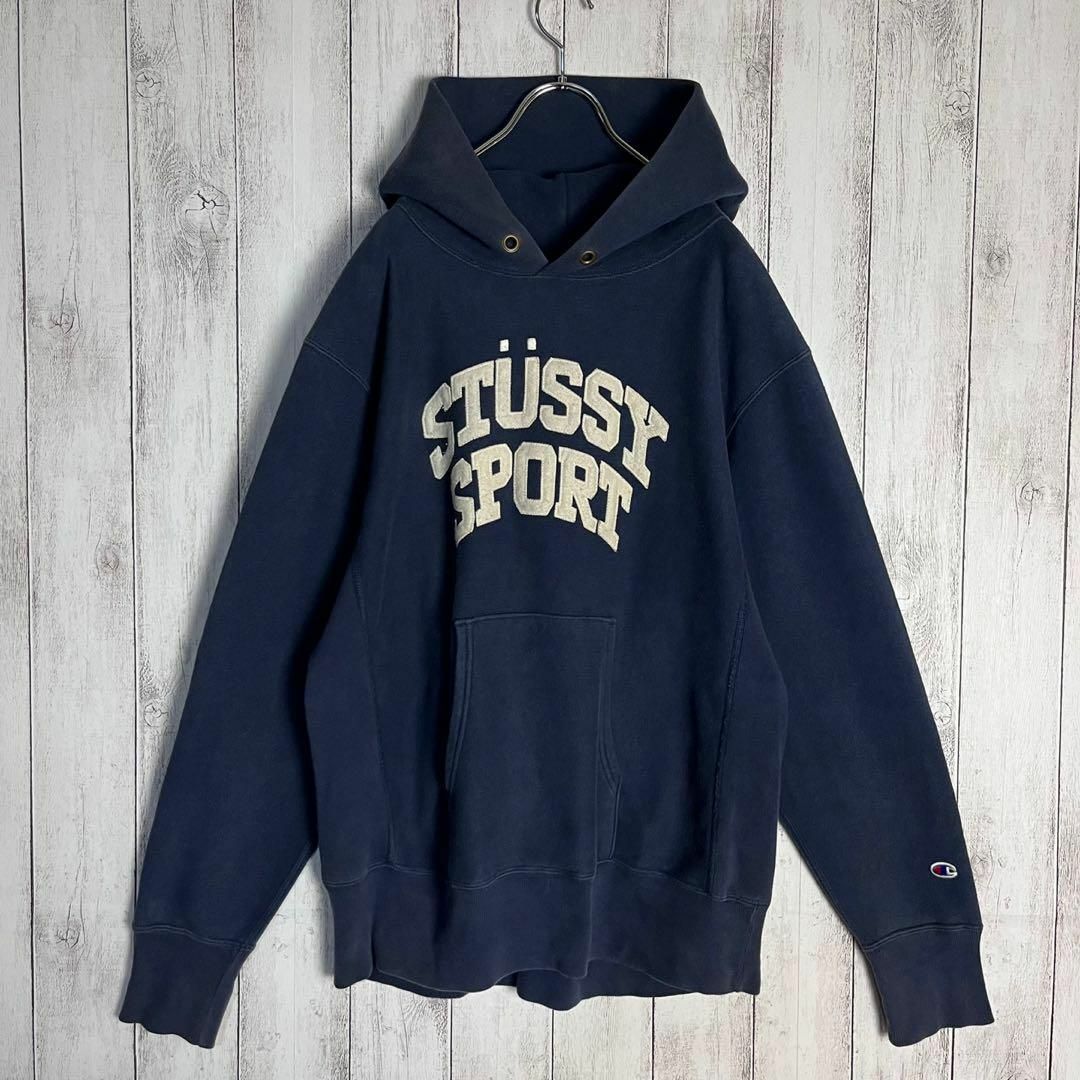 STUSSY - 【人気コラボ】ステューシー×チャンピオン☆センター