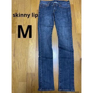 Skinny Lip - スキニーデニムパンツ　M ブルー　脚長　美脚　ローライズ　ギャル　Y2K 平成