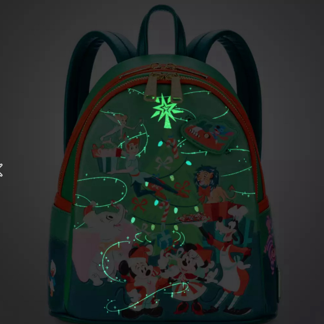 Disney - 海外ディズニー限定 光る クリスマスリュック 新品の Disney - 海外ディズニー限定 光る クリスマスリュック 新品の