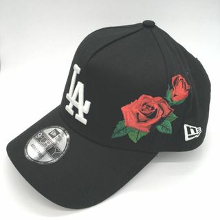 ニューエラ (New Era) 59FIFTY キャップ  ドジャーズ　薔薇