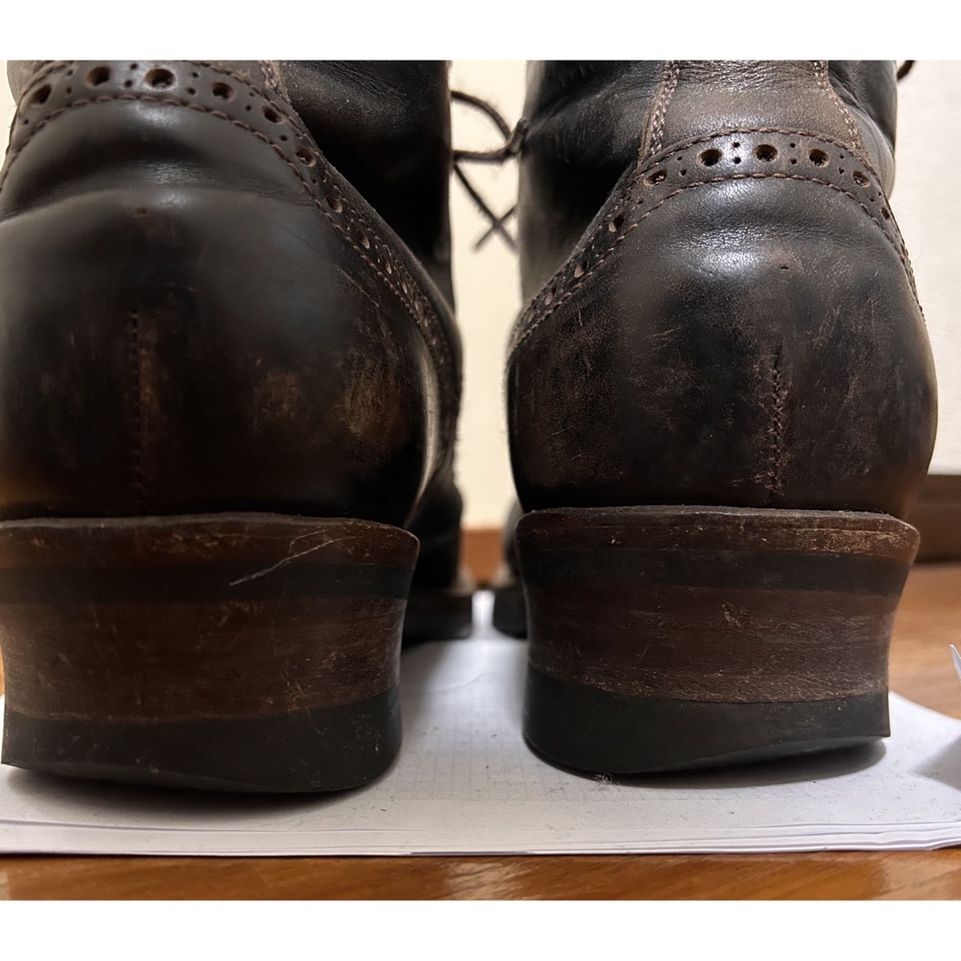 THE FLAT HEAD(フラットヘッド)のフラットヘッド　メダリオンブーツ 26.5 メンズの靴/シューズ(ブーツ)の商品写真