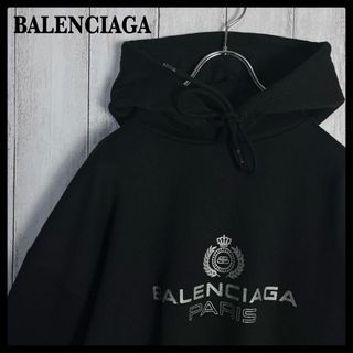 国内正規品BALENCIAGA総ロゴパーカー完売品　新品 XS　付属完備