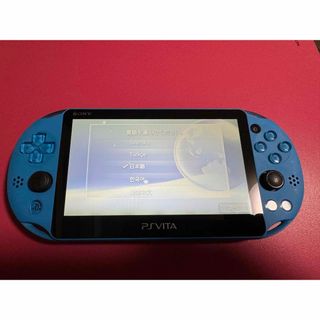 プレイステーションヴィータ(PlayStation Vita)のvita   アクアブルー　3(携帯用ゲーム機本体)