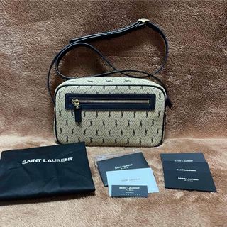 YVES SAINT LAURENT レア 希少 リボン 紐 ミニ ショルダーバッグ サテン