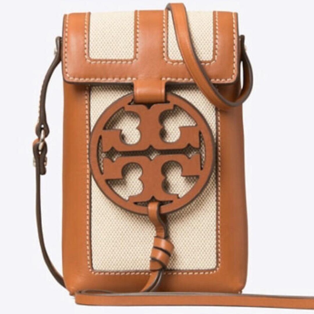 Tory Burch - トリーバーチ ミラー キャンバス クワドラント フォン ...