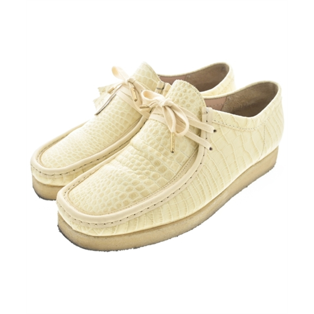 Clarks(クラークス)のclarks クラークス スニーカー 9(27cm位) ベージュ 【古着】【中古】 メンズの靴/シューズ(スニーカー)の商品写真