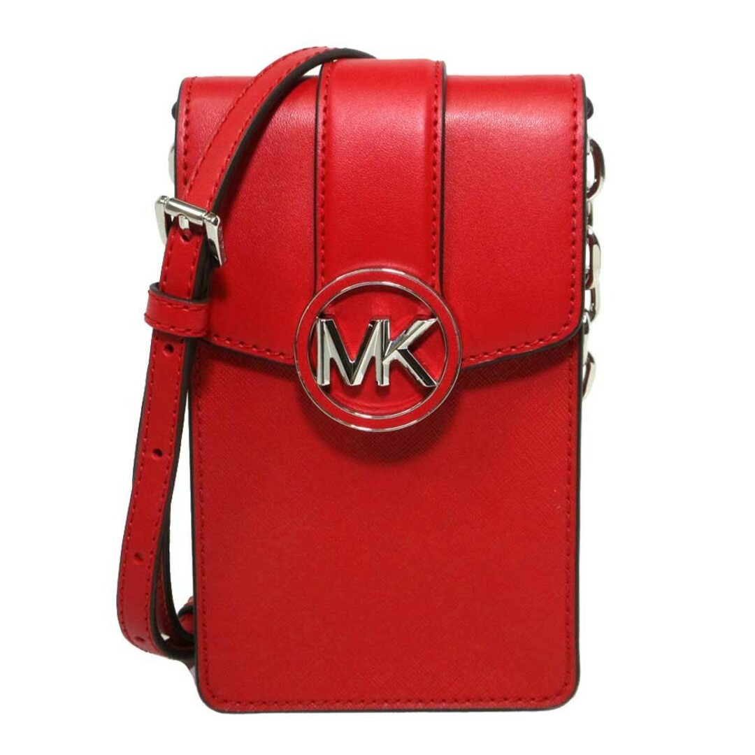 Michael Kors(マイケルコース)のマイケルコース スマホショルダー 35H3SNMC5L BRIGHT RED レディースのバッグ(ショルダーバッグ)の商品写真