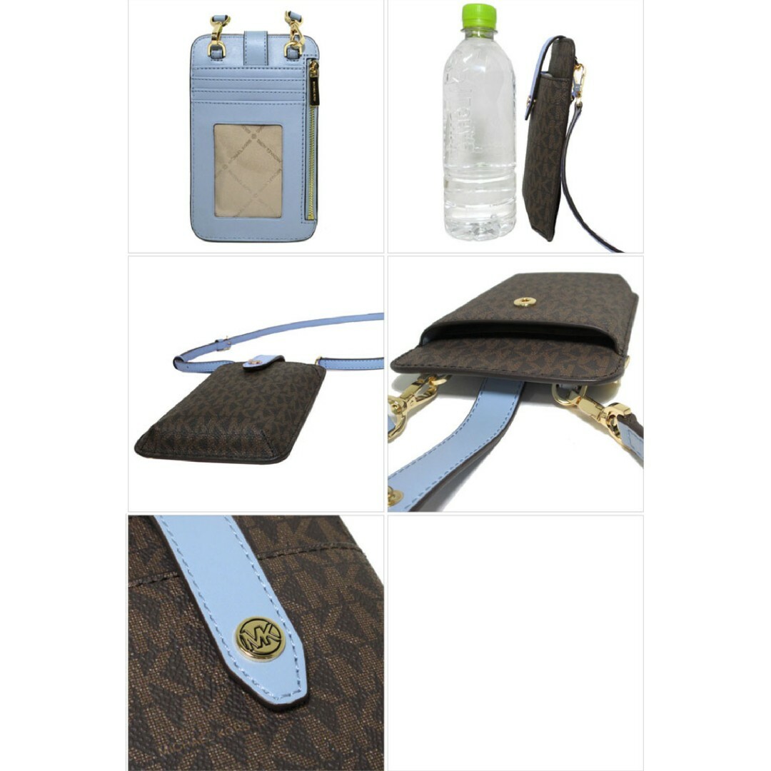 Michael Kors(マイケルコース)のマイケルコース スマホショルダー 35R3GTVC2B PALE BLUE レディースのバッグ(ショルダーバッグ)の商品写真
