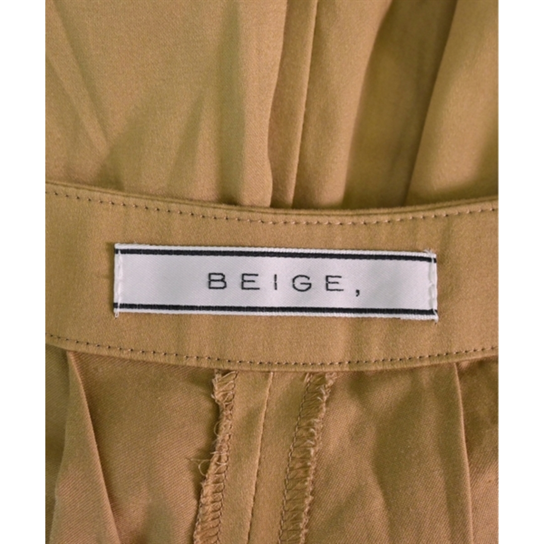 BEIGE,(ベイジ)のBEIGE, ベイジ パンツ（その他） 4(M位) 茶 【古着】【中古】 レディースのパンツ(その他)の商品写真