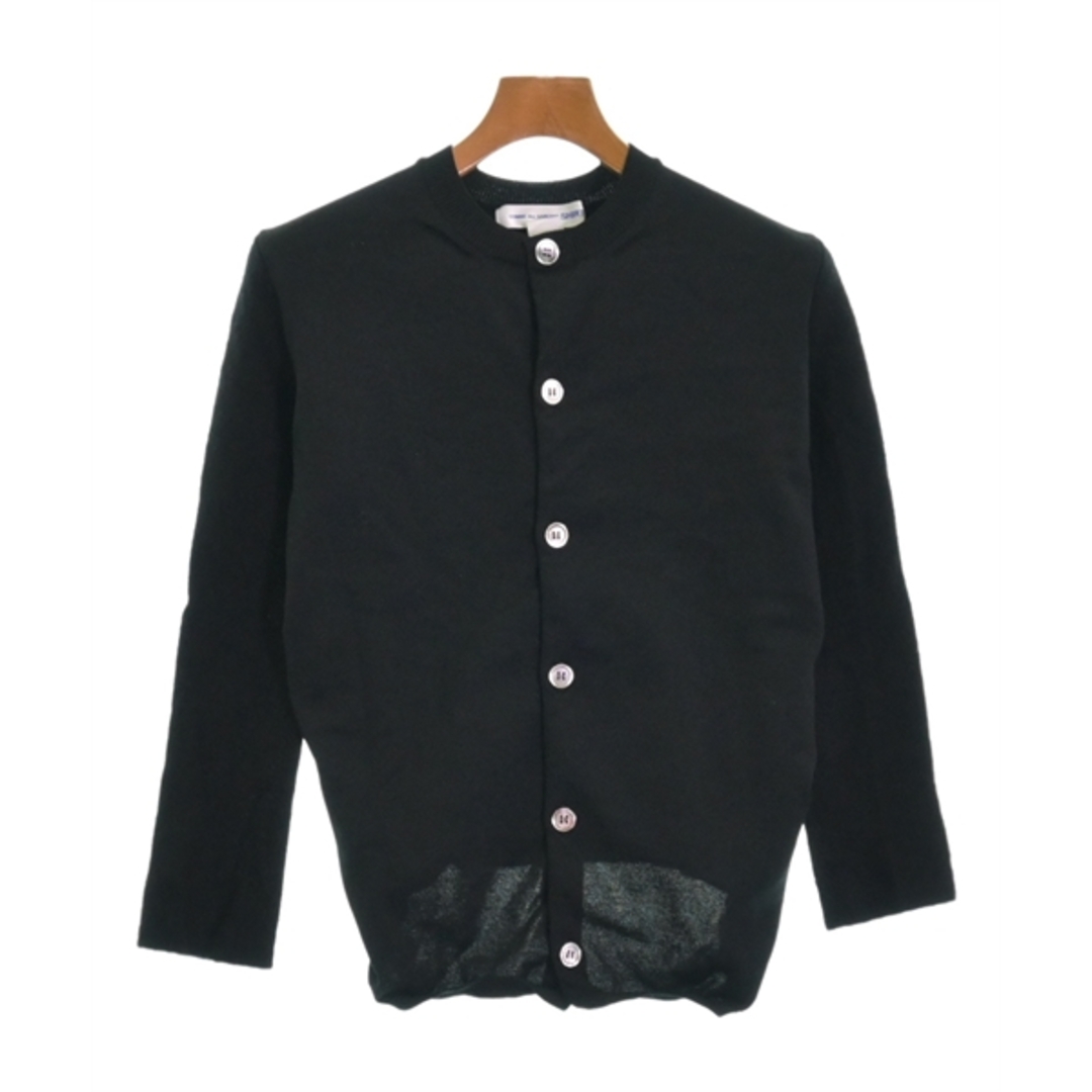 COMME des GARCONS SHIRT カーディガン S 黒あり光沢