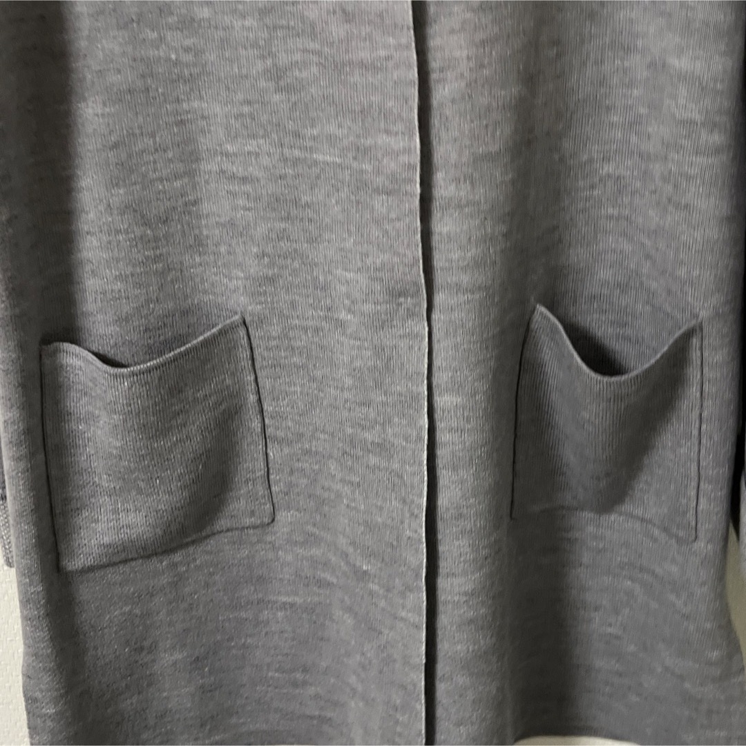 全日本婦人子供服工業組合連合　レディースロングカーディガン レディースのジャケット/アウター(その他)の商品写真