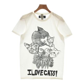 コムデギャルソン(COMME des GARCONS)のCOMME des GARCONS Tシャツ・カットソー S 白 【古着】【中古】(Tシャツ/カットソー(半袖/袖なし))