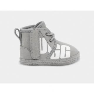 アグ(UGG)のugg アグ Baby ベイビー ニューメル チョップド グレー 9.0(ブーツ)