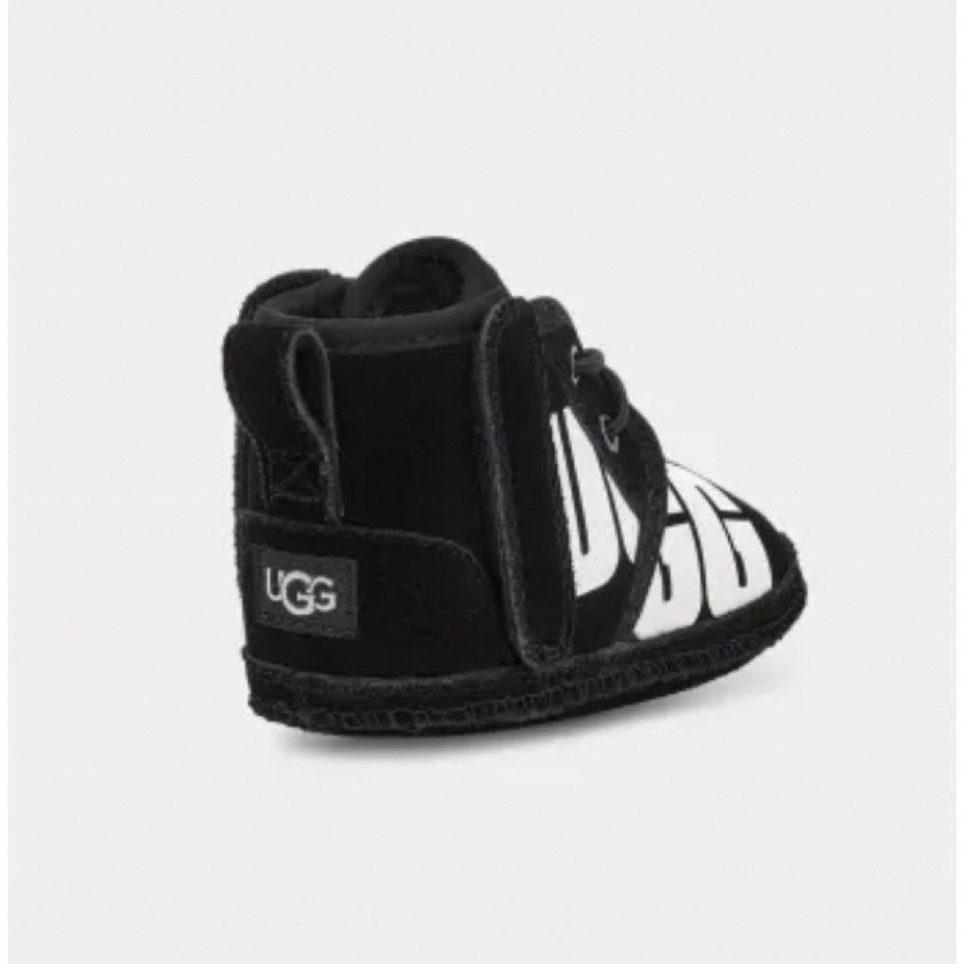 UGG(アグ)のアグ ugg Baby ベイビー ニューメル チョップド 9.0 ブラック キッズ/ベビー/マタニティのベビー靴/シューズ(~14cm)(ブーツ)の商品写真