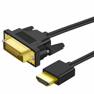 【人気商品】Twozoh 4K HDMI DVI 変換ケーブル 1.5M 双方向(PC周辺機器)