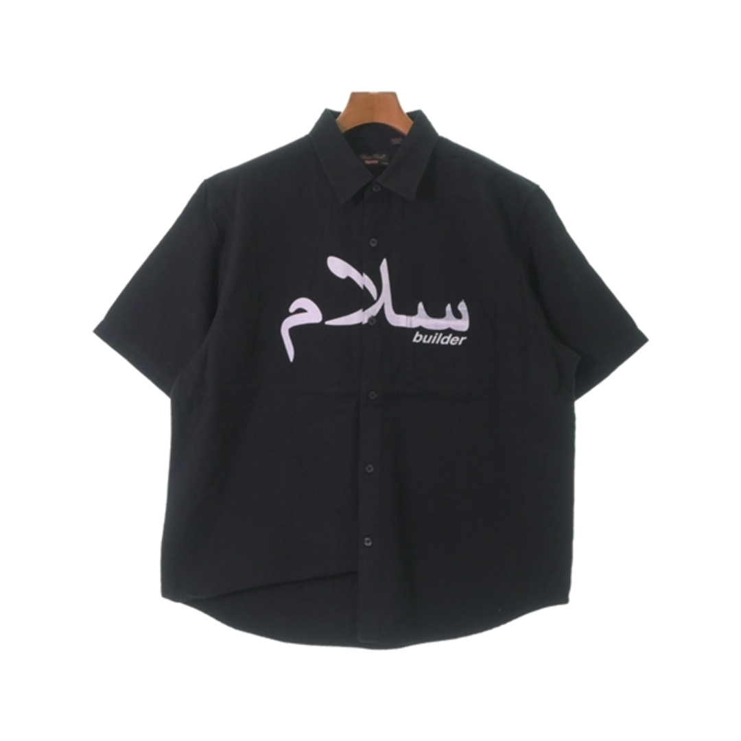 Supreme - Supreme シュプリーム カジュアルシャツ M 黒 【古着