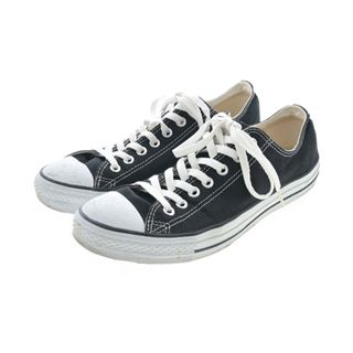 コンバース(CONVERSE)のCONVERSE コンバース スニーカー 27.5cm 黒 【古着】【中古】(スニーカー)