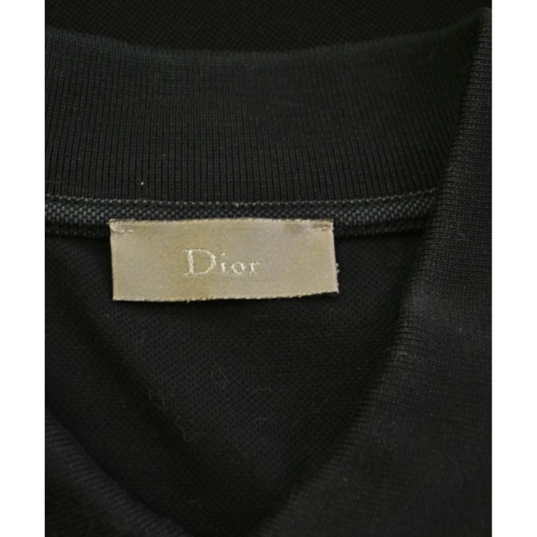 DIOR HOMME(ディオールオム)のDior Homme ディオールオム ポロシャツ XXS 黒 【古着】【中古】 メンズのトップス(ポロシャツ)の商品写真