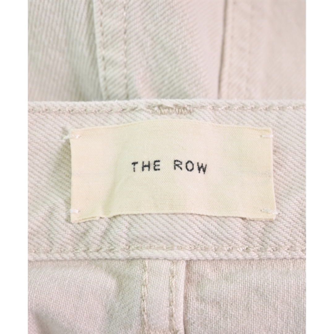 THE ROW(ザロウ)のTHE ROW ザ　ロウ デニムパンツ 28(S位) 白系 【古着】【中古】 メンズのパンツ(デニム/ジーンズ)の商品写真