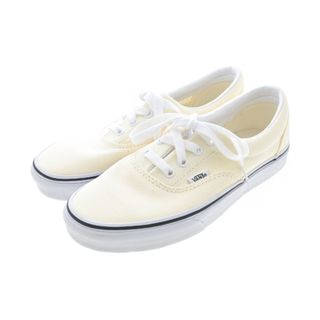 ヴァンズ(VANS)のVANS バンズ スニーカー 23.5cm ベージュ系x白 【古着】【中古】(スニーカー)