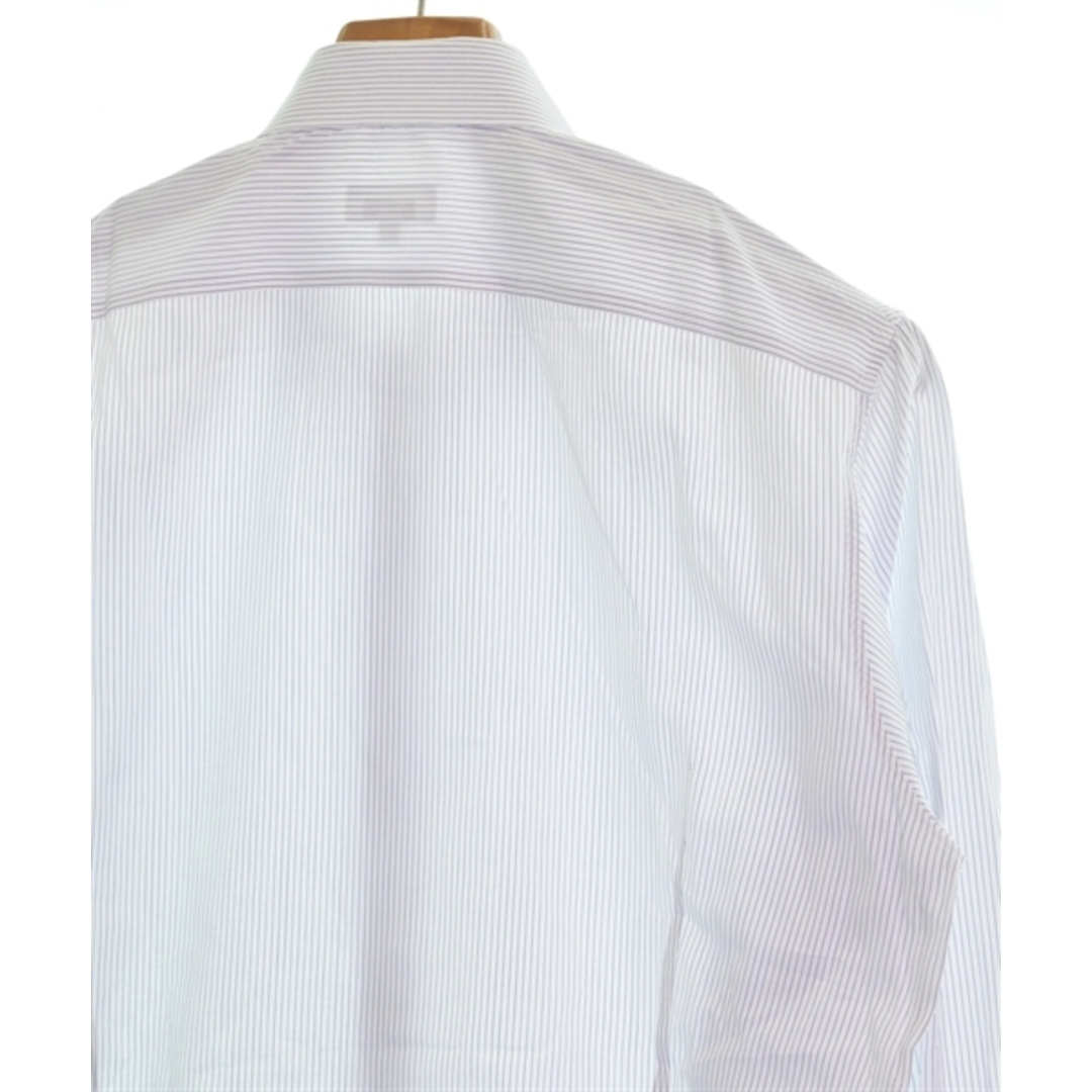 Jil Sander - JIL SANDER ドレスシャツ 39(M位) 白x紺(ストライプ ...
