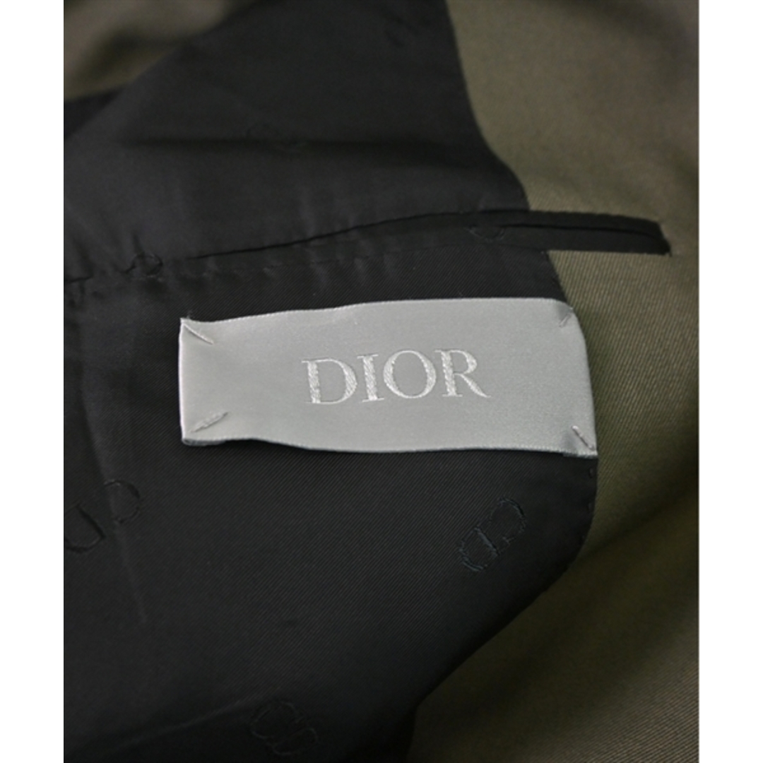 DIOR HOMME(ディオールオム)のDior Homme ディオールオム テーラードジャケット 44(S位) カーキ 【古着】【中古】 メンズのジャケット/アウター(テーラードジャケット)の商品写真