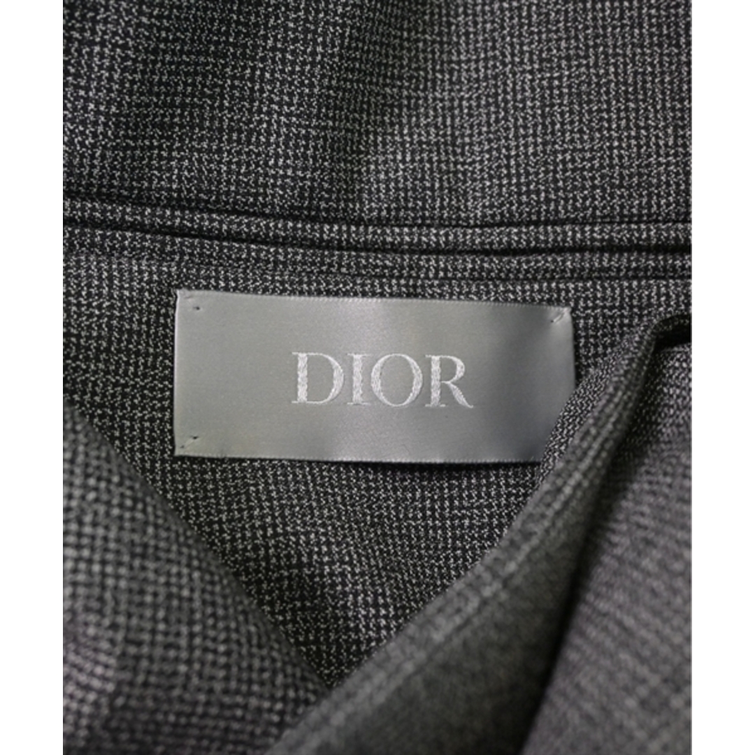 DIOR HOMME(ディオールオム)のDior Homme テーラードジャケット 46(M位) グレー(総柄) 【古着】【中古】 メンズのジャケット/アウター(テーラードジャケット)の商品写真