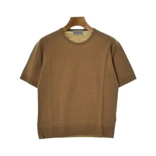 ジョンスメドレー(JOHN SMEDLEY)のJOHN SMEDLEY ジョンスメドレー ニット・セーター M ベージュ 【古着】【中古】(ニット/セーター)