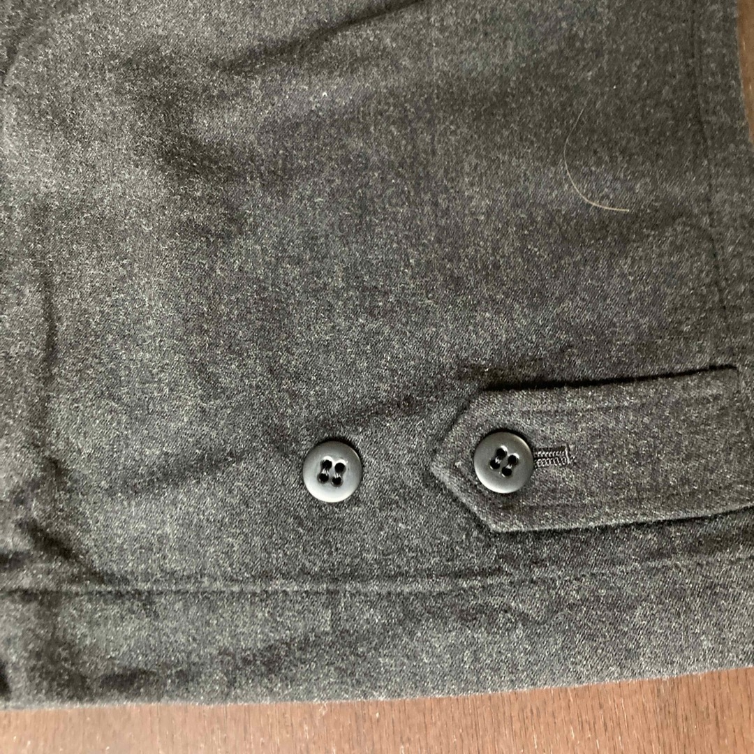 Ralph Lauren(ラルフローレン)のラルフローレン　ブラックに近い濃いグレー　毛95％パンツ レディースのパンツ(ワークパンツ/カーゴパンツ)の商品写真