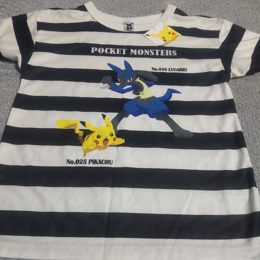 ポケモン(ポケモン)の値下げしました⤵️🆕新品未使用品●ポケモン半袖Tシャツ150cm３枚セット キッズ/ベビー/マタニティのキッズ服男の子用(90cm~)(Tシャツ/カットソー)の商品写真