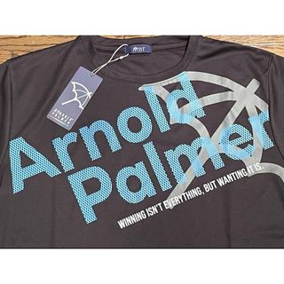 アーノルドパーマー(Arnold Palmer)の【送料無料・匿名発送】アーノルドパーマー　半袖　Ｔシャツ　メンズ　ブラック　M(Tシャツ/カットソー(半袖/袖なし))