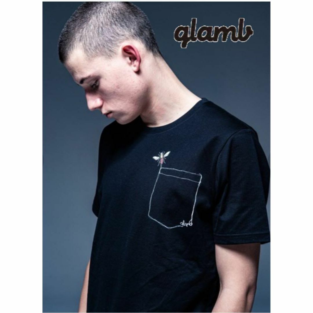 glamb(グラム)のglamb Brain bee T グラム　Tシャツ　ブラック メンズのトップス(Tシャツ/カットソー(半袖/袖なし))の商品写真