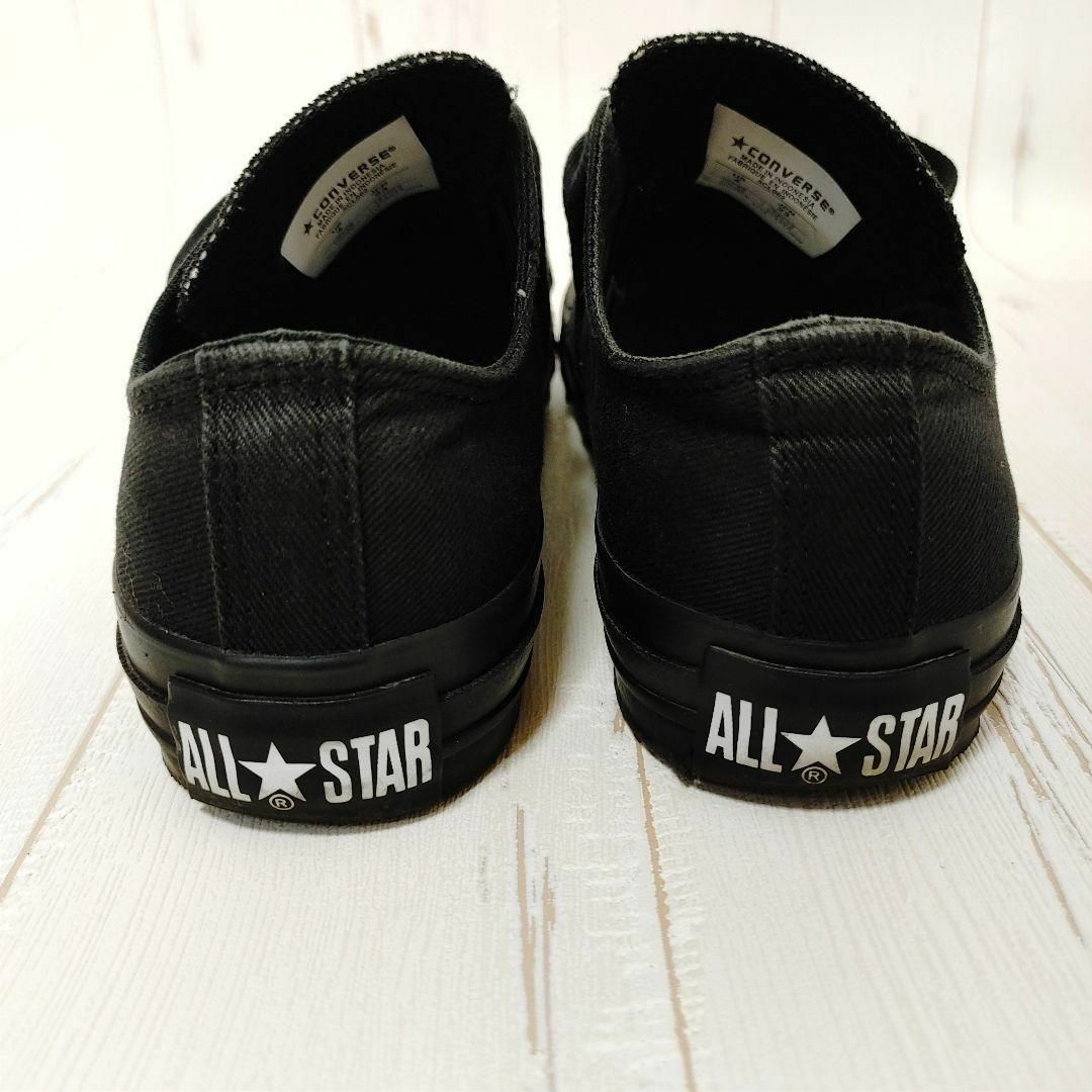 CONVERSE(コンバース)のconverseコンバースオールスター♡フリルスニーカー　23　ブラック レディースの靴/シューズ(スニーカー)の商品写真