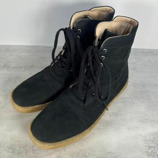 ノンネイティブ(nonnative)の【極美品】NONNATIVE レースアップ ブーツ　ヌバック　デザートソール　黒(ブーツ)