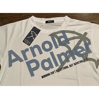 アーノルドパーマー(Arnold Palmer)の【送料無料・匿名発送】アーノルドパーマー　半袖　Ｔシャツ　メンズ　ホワイト　M(Tシャツ/カットソー(半袖/袖なし))