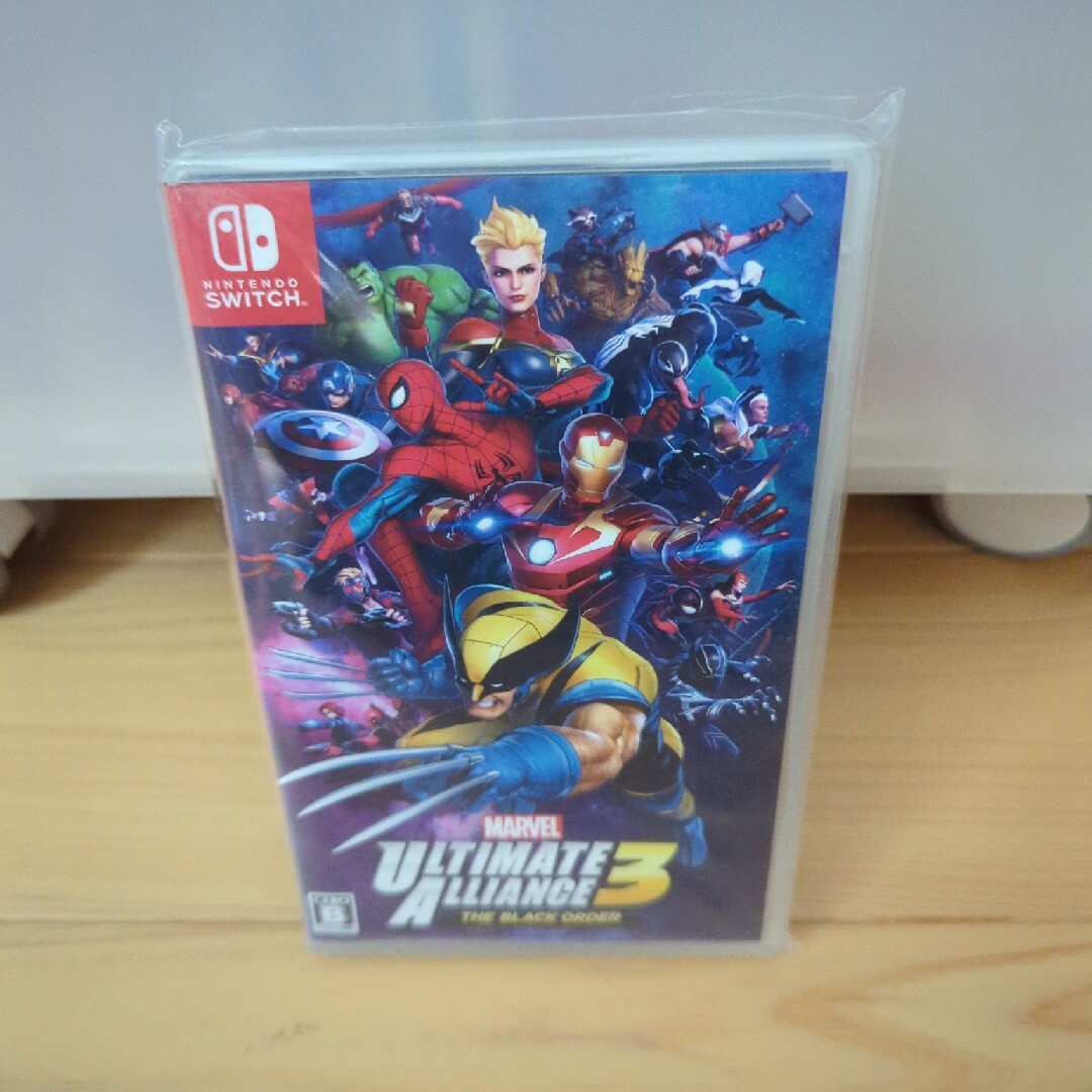 Nintendo Switch(ニンテンドースイッチ)のMARVEL ULTIMATE ALLIANCE 3： The Black Or エンタメ/ホビーのゲームソフト/ゲーム機本体(家庭用ゲームソフト)の商品写真