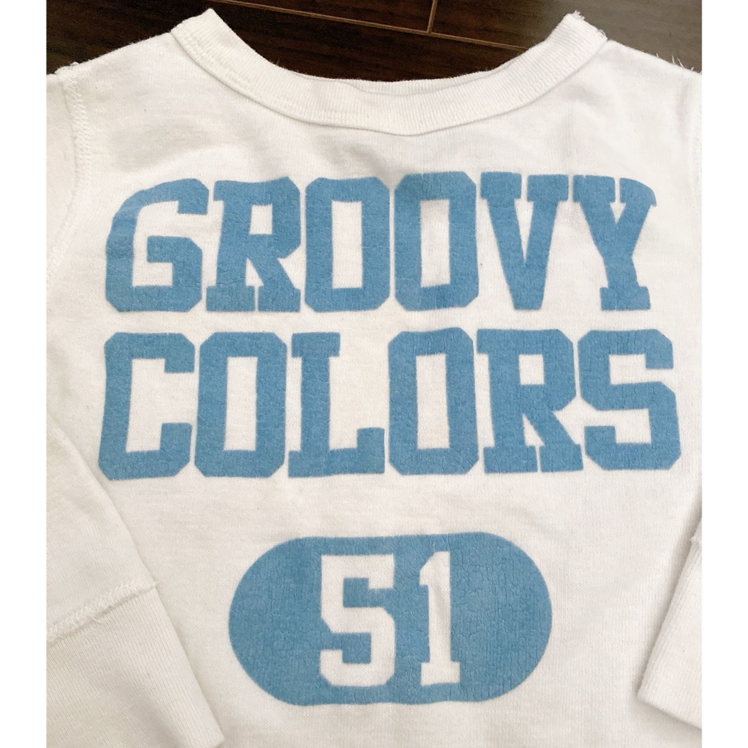 Groovy Colors(グルービーカラーズ)のGROOVY COLORS 子どもトレーナー 100cm キッズ/ベビー/マタニティのキッズ服男の子用(90cm~)(Tシャツ/カットソー)の商品写真