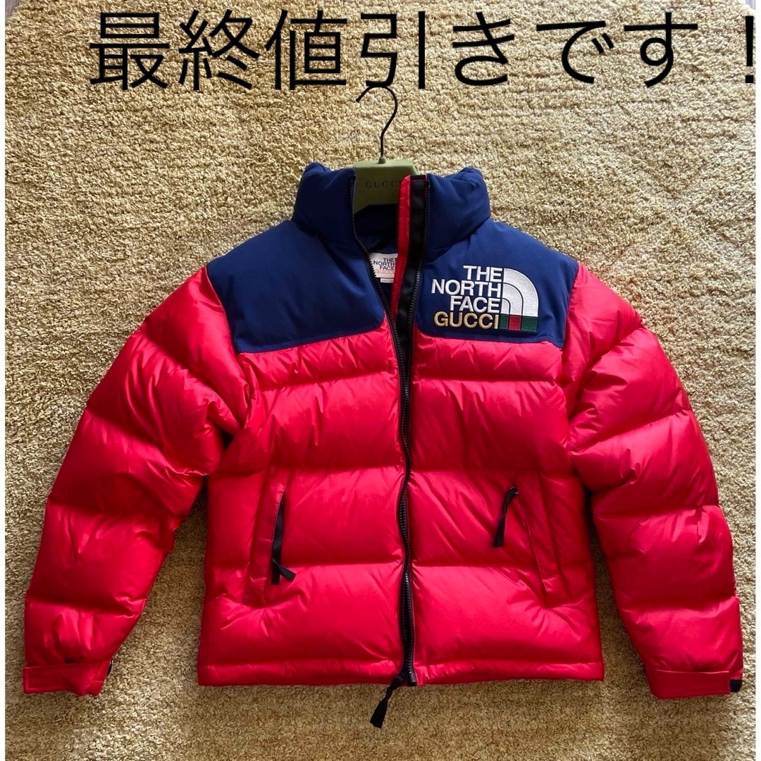 Gucci(グッチ)のGucci x The North Face Down jacket "Red" レディースのジャケット/アウター(ダウンジャケット)の商品写真