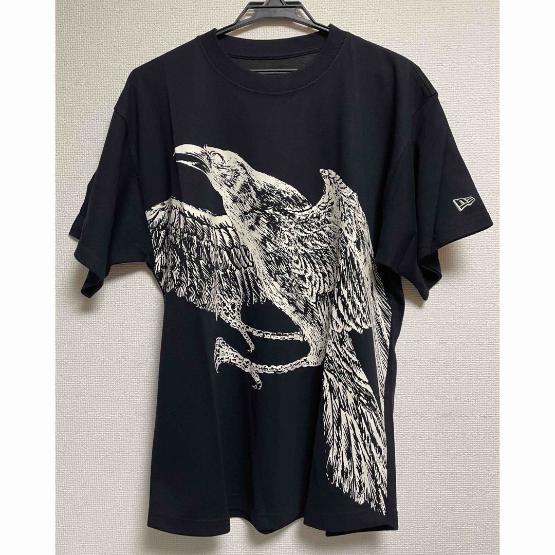 Yohji Yamamoto(ヨウジヤマモト)のヨウジヤマモト×ニューエラ 　Tシャツ　 OVERSIZED TEE メンズのトップス(Tシャツ/カットソー(半袖/袖なし))の商品写真