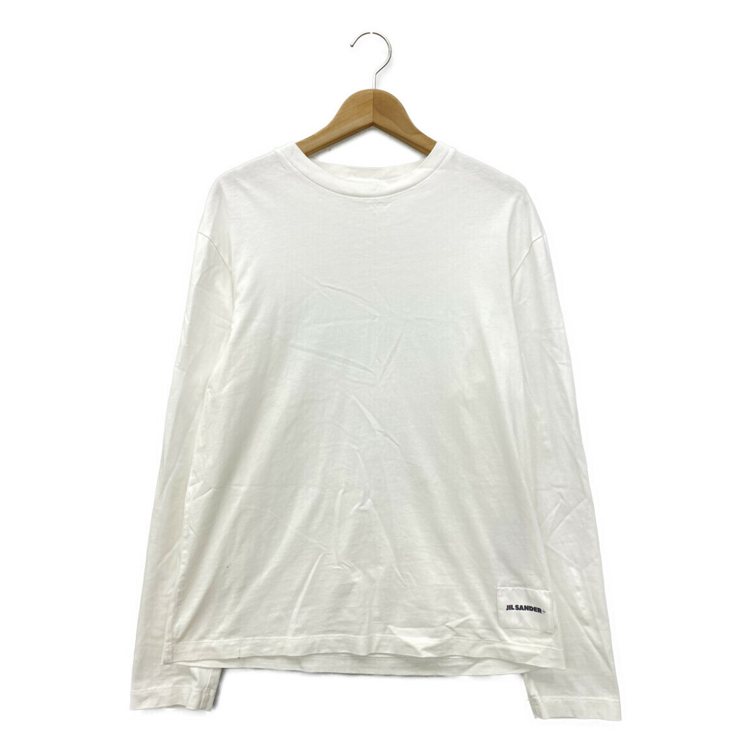 JIL SANDER+ 長袖クルーネックTシャツ ロゴラベル メンズ Sアイテム詳細ブランド