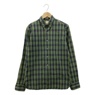 ジェイクルー(J.Crew)のジェイクルー J.CREW 長袖チェック柄シャツ    メンズ M(シャツ)