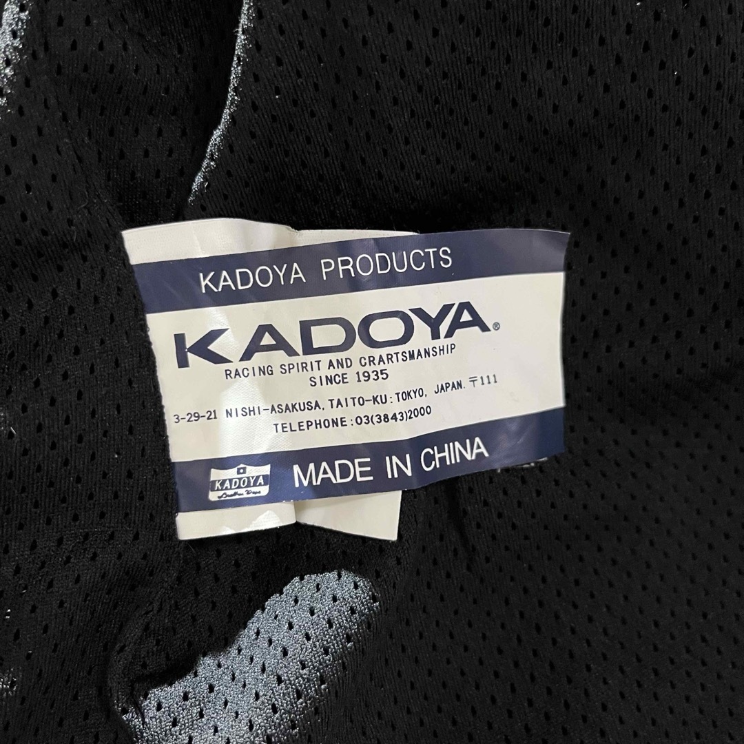 KADOYA(カドヤ)の【KADOYA】カドヤ プロテクター入り レーシングジャケット レディース 自動車/バイクのバイク(装備/装具)の商品写真